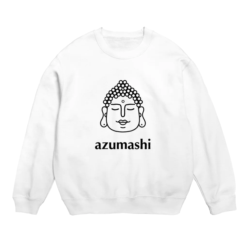 HODUMIのBuddha（黒） Crew Neck Sweatshirt