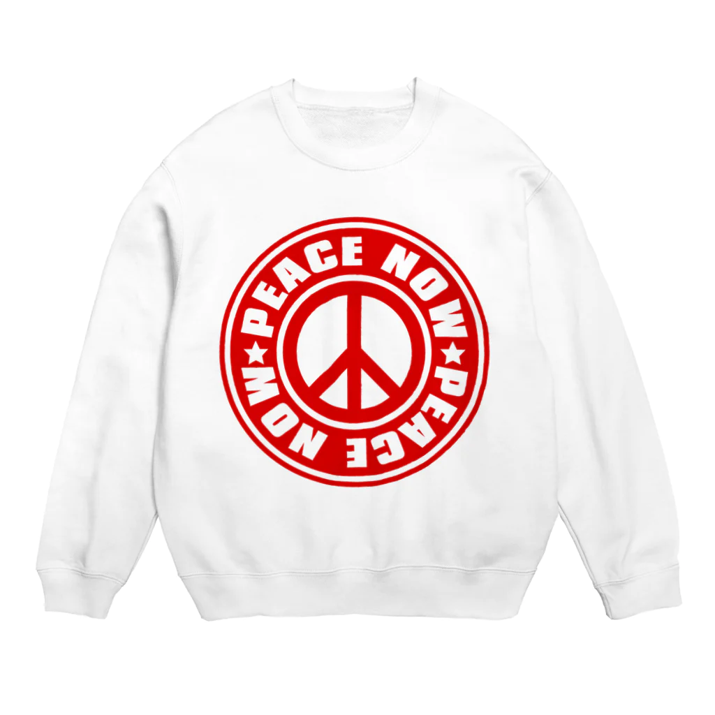 AURA_HYSTERICAのPEACE_NOW Crew Neck Sweatshirt