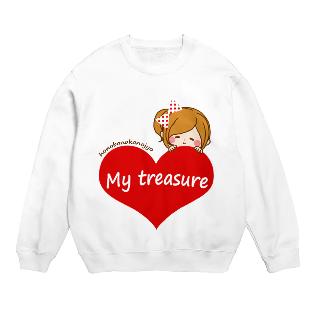 ルルーのおみせのMy treasure　わたしの宝物 Crew Neck Sweatshirt