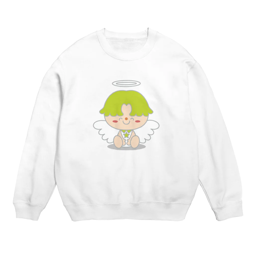 rainbow7の大天使ラファエルちゃん Crew Neck Sweatshirt