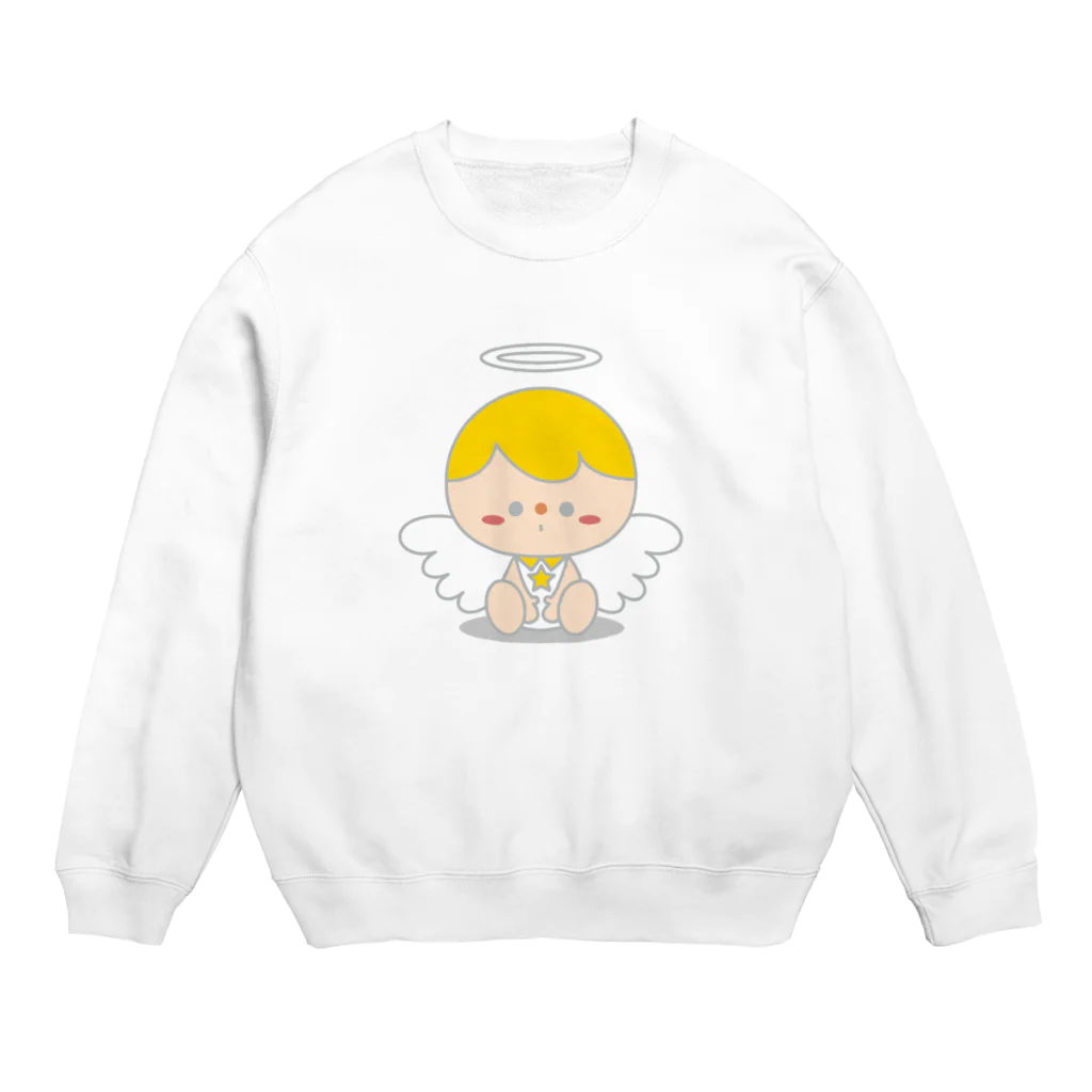 rainbow7の大天使ウリエルちゃん Crew Neck Sweatshirt