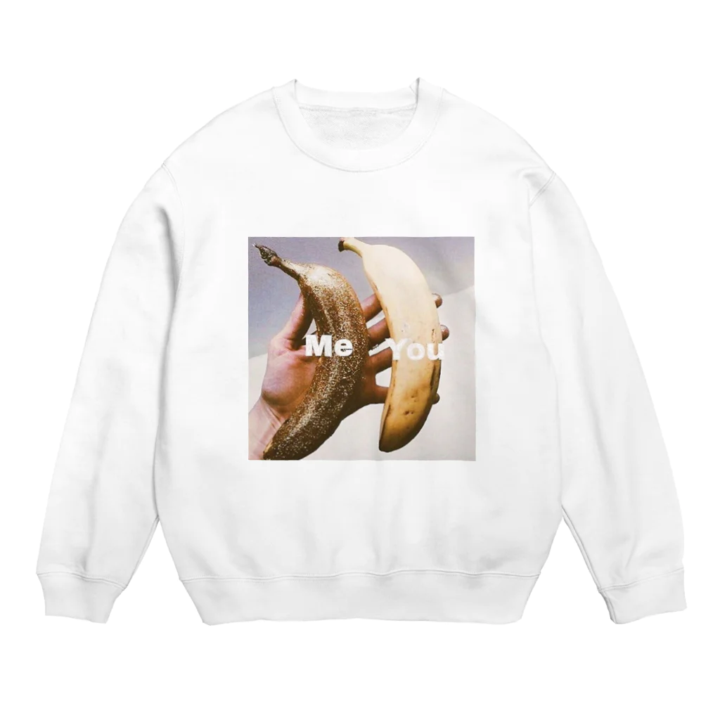 pop musicのbanana🍌 Crew Neck Sweatshirt