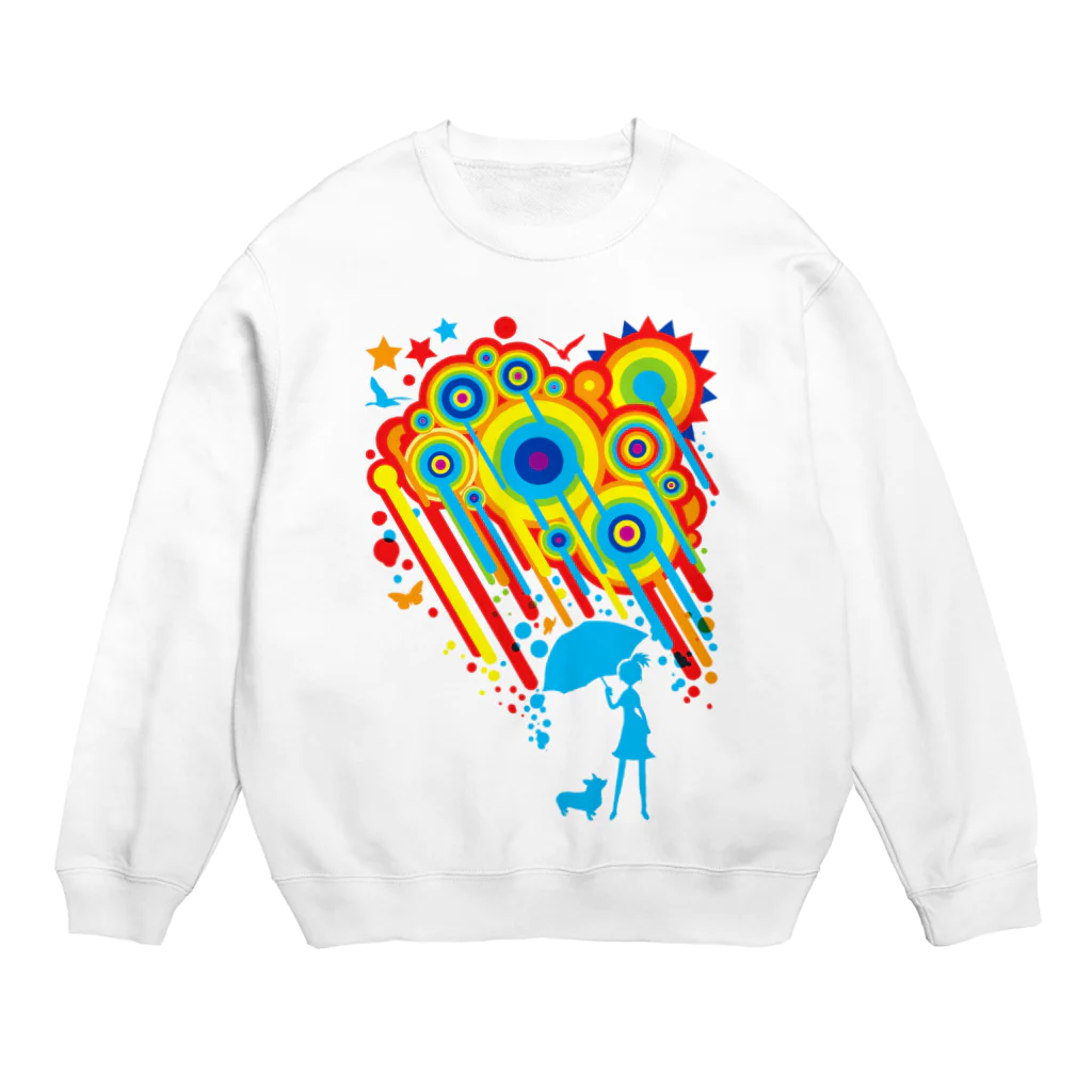 AURA_HYSTERICAのShine Crew Neck Sweatshirt