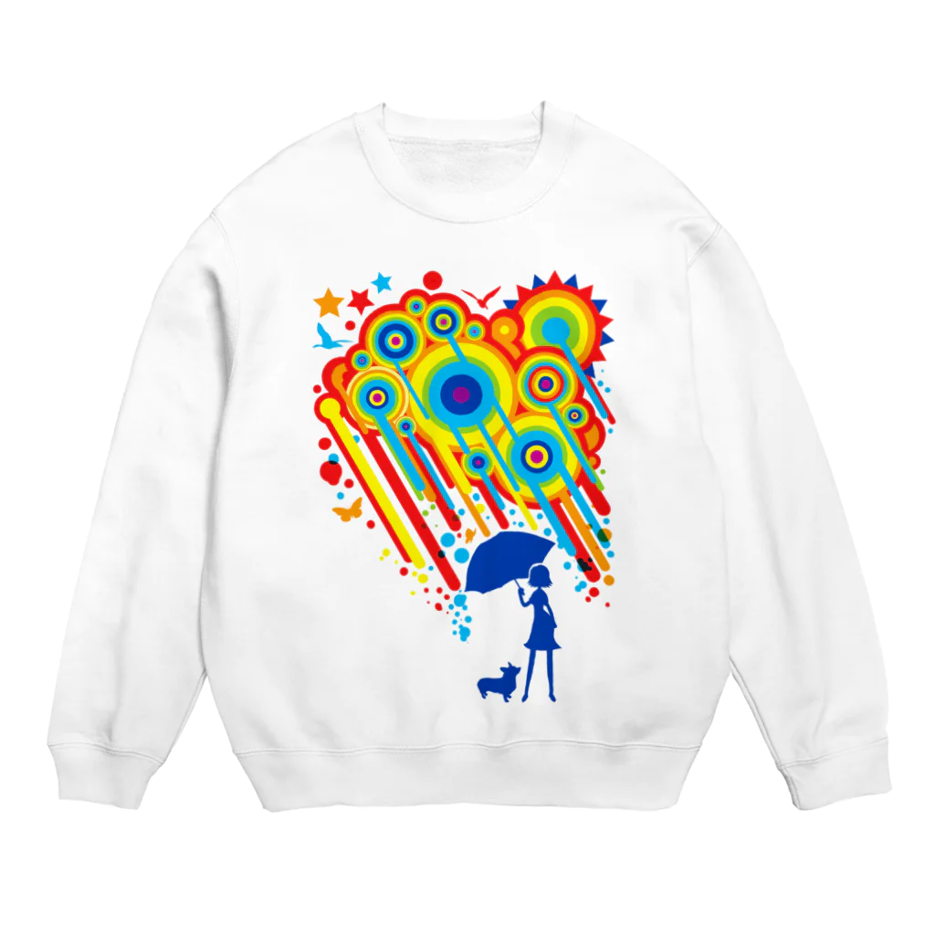 AURA_HYSTERICAのShine Crew Neck Sweatshirt