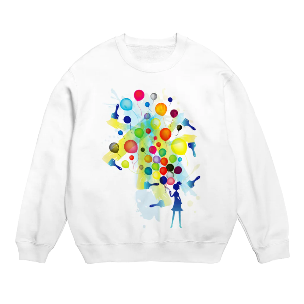 AURA_HYSTERICAのSky_High Crew Neck Sweatshirt