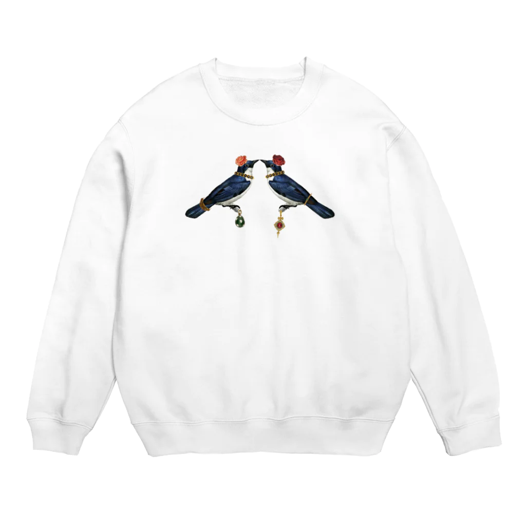 HANDSOMEのおめかしことり Crew Neck Sweatshirt