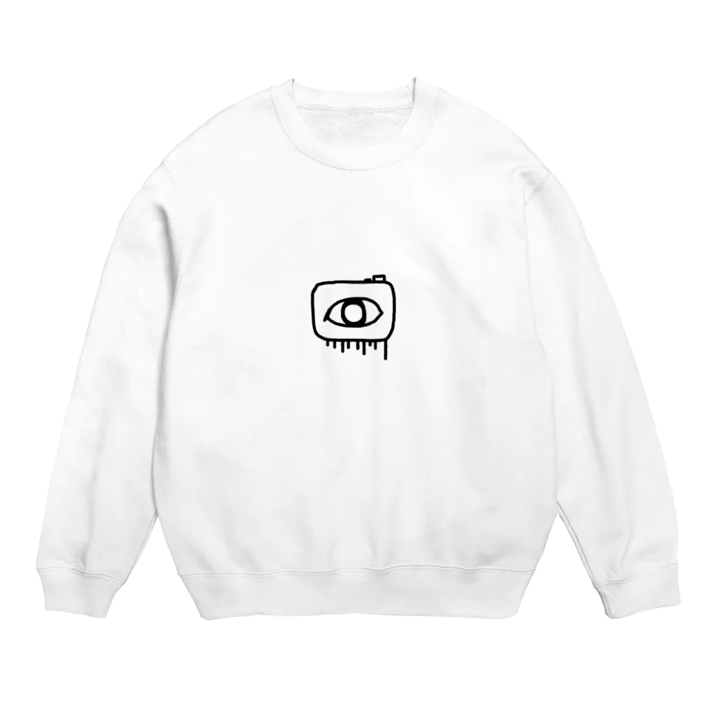 JENNIEBLPNのカメラくん Crew Neck Sweatshirt