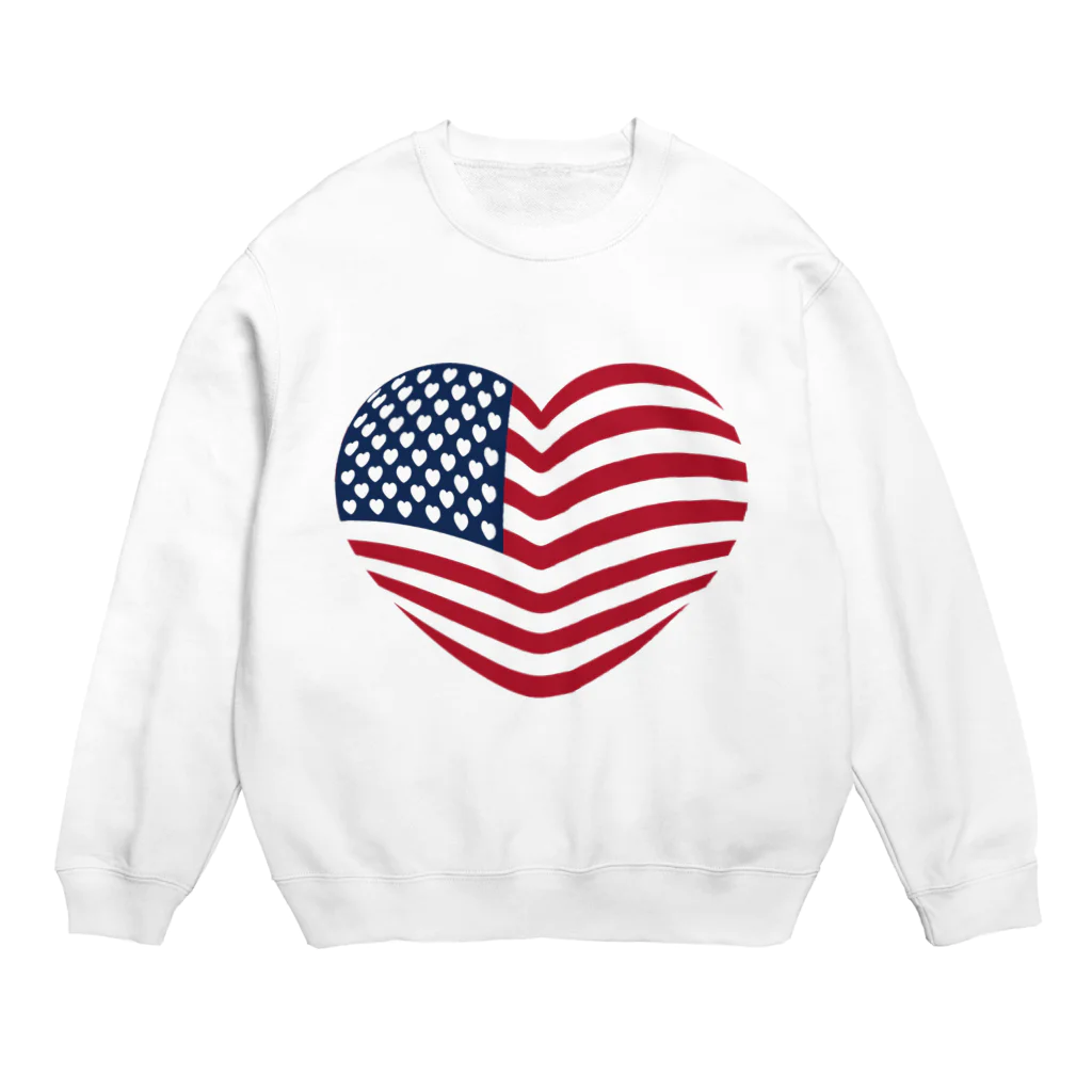 AURA_HYSTERICAのPATRIOT Crew Neck Sweatshirt