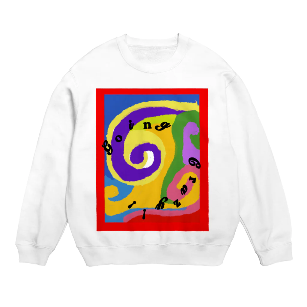 @LIRALUのCrazy ! Crew Neck Sweatshirt