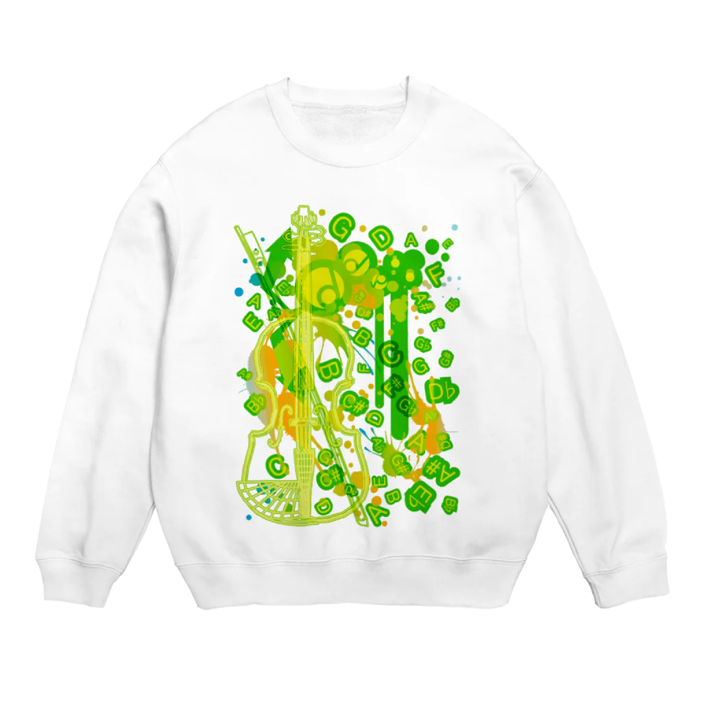 AURA_HYSTERICAのColour_Me_Pop Crew Neck Sweatshirt