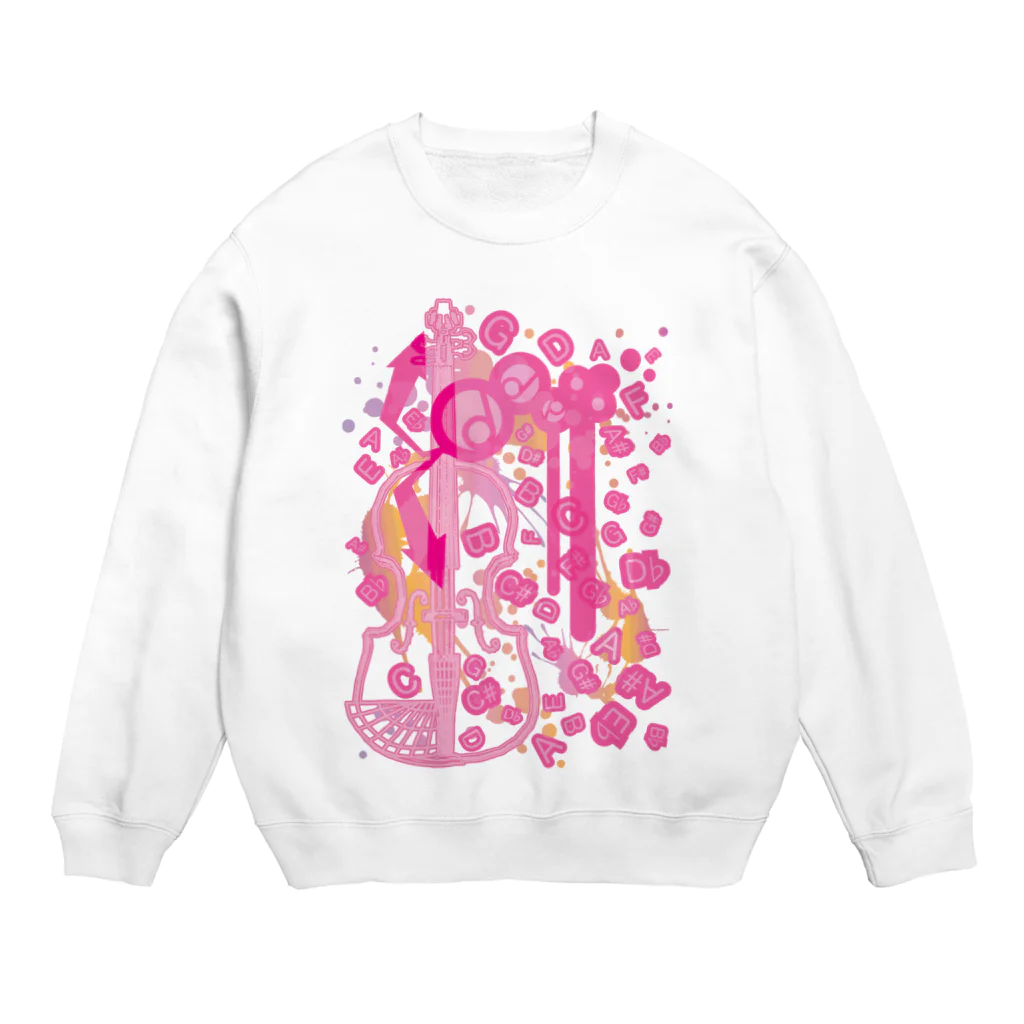 AURA_HYSTERICAのColour_Me_Pop Crew Neck Sweatshirt