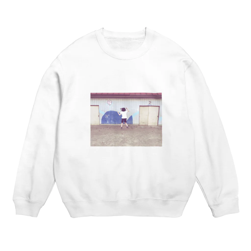 __axjafのとあるサブカル女子の飛躍 Crew Neck Sweatshirt