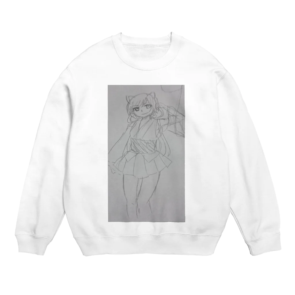 mika_n_seyのこの子の名前はあなたが決める Crew Neck Sweatshirt