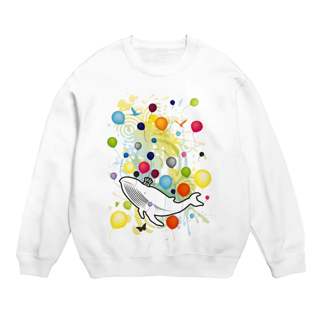 AURA_HYSTERICAのSky_High Crew Neck Sweatshirt