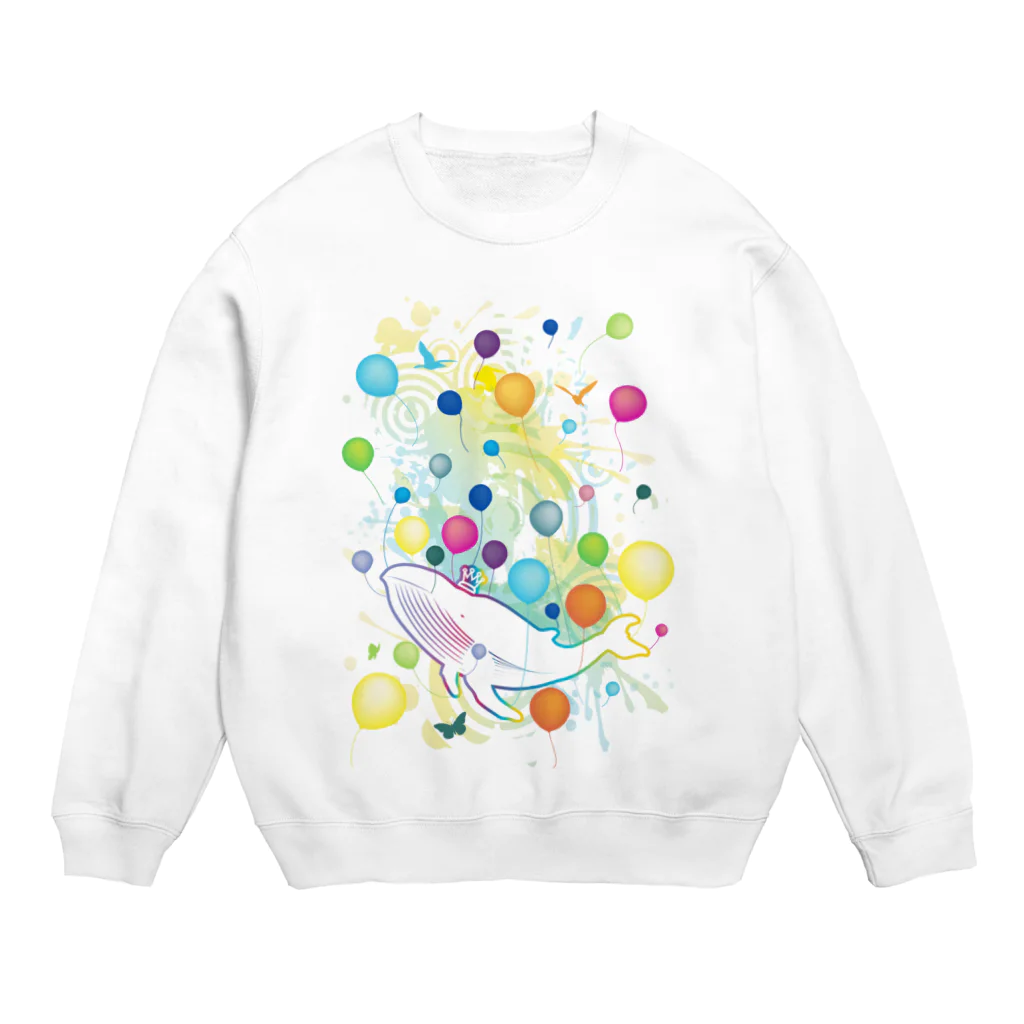 AURA_HYSTERICAのSky_High Crew Neck Sweatshirt