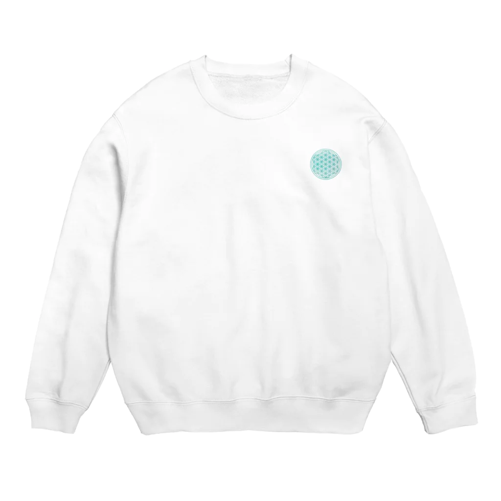 神聖幾何学屋のアホーアイト Crew Neck Sweatshirt