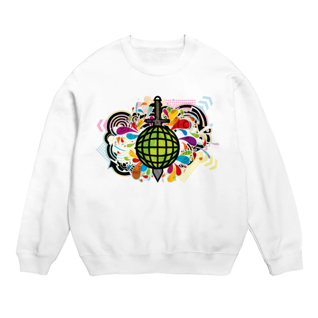 AURA_HYSTERICAのTHE_WORLD_IS_MINE Crew Neck Sweatshirt