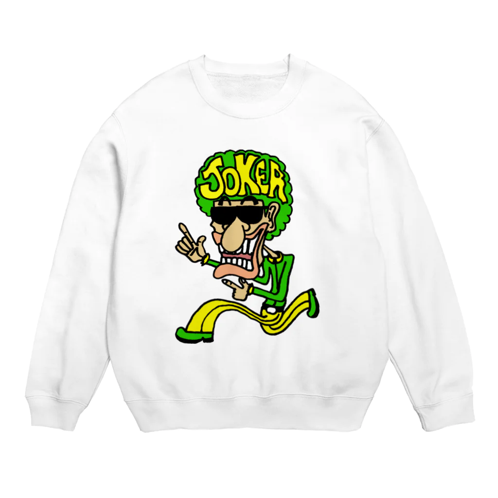 JOKERのアフロキング Crew Neck Sweatshirt