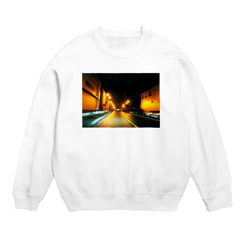 coronblanのサイレントタウン Crew Neck Sweatshirt