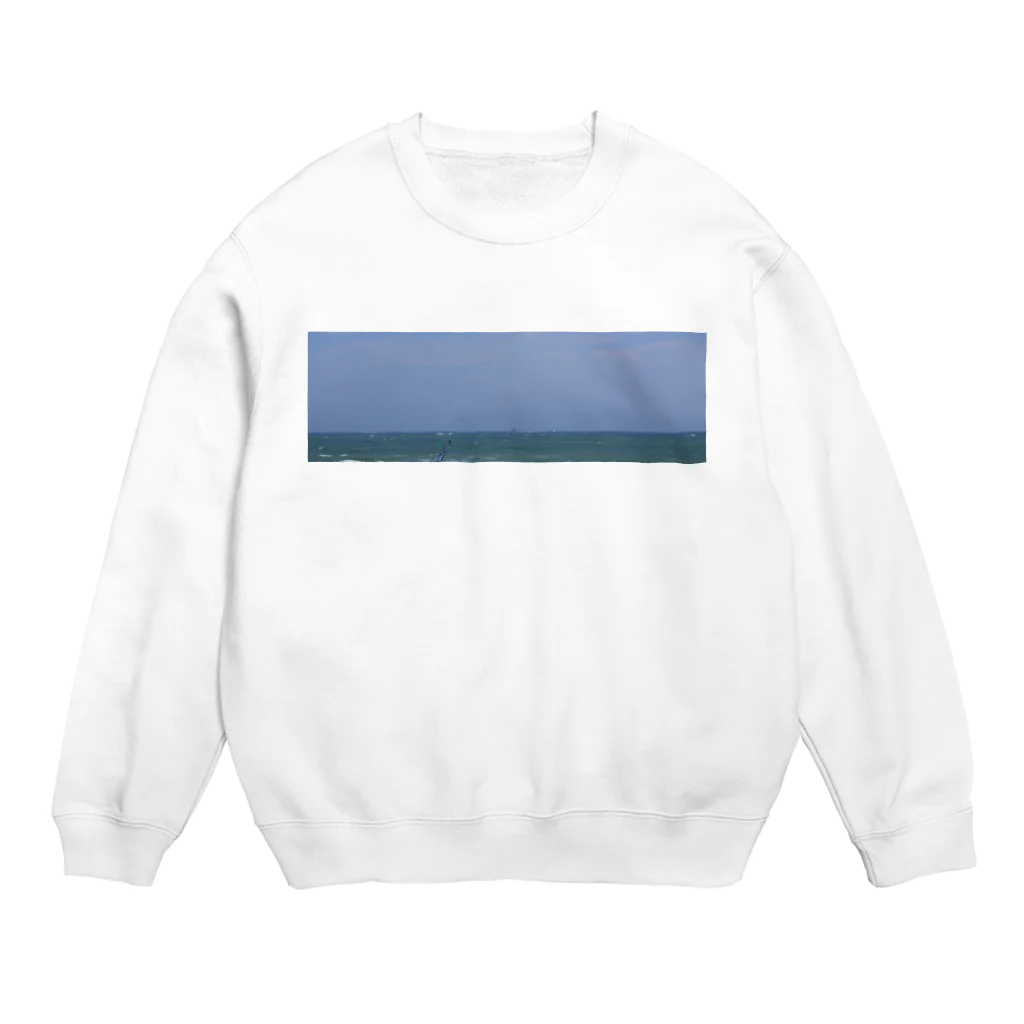 Atuyの烏帽子岩 Crew Neck Sweatshirt