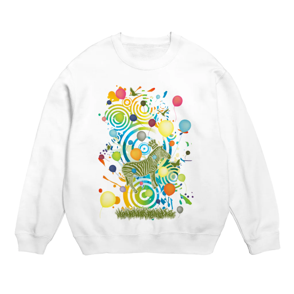 AURA_HYSTERICAのSky_High Crew Neck Sweatshirt