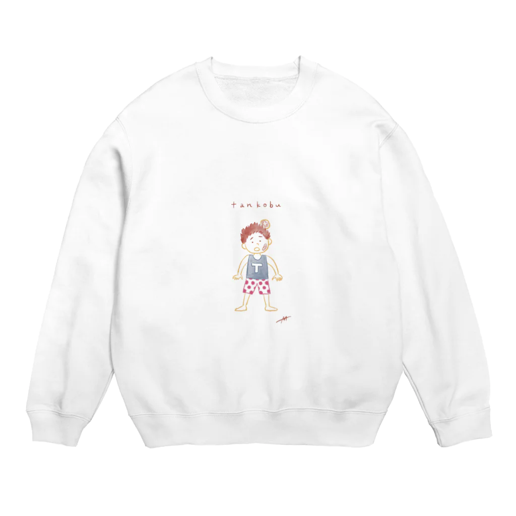 dachico's shopのtankobu Crew Neck Sweatshirt