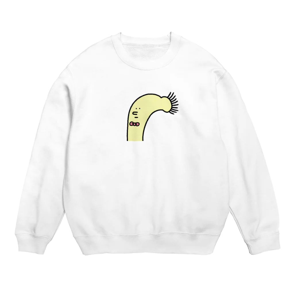 にょろりん侍のひょにょ Crew Neck Sweatshirt