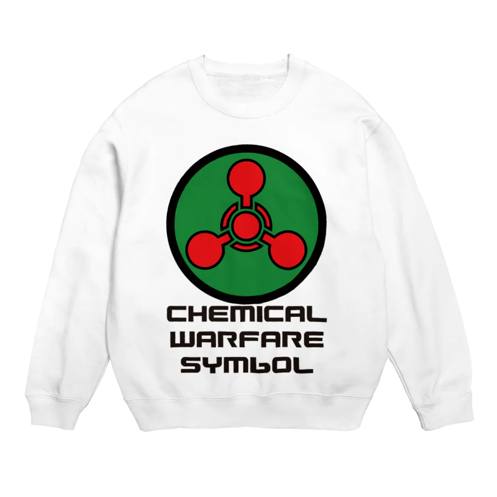 AURA_HYSTERICAのChemical_Warfare_S Crew Neck Sweatshirt