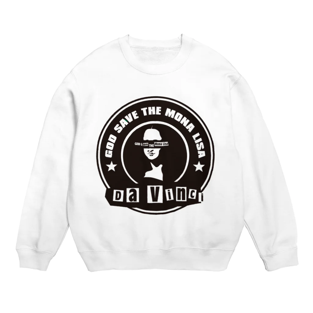 AURA_HYSTERICAのGOD_SAVE_THE_MONA_LISA Crew Neck Sweatshirt