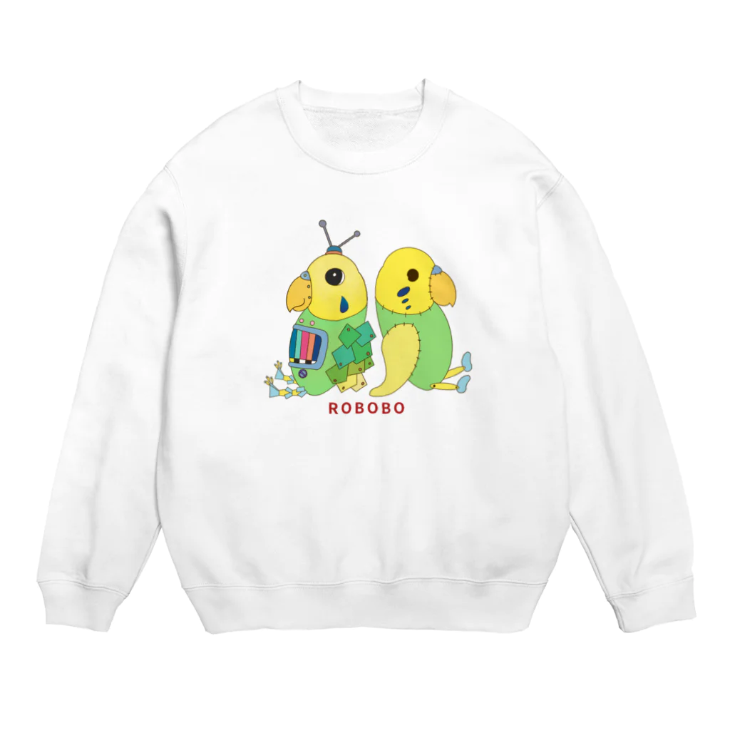 ねこぜや のROBOBO ユーチューバー Crew Neck Sweatshirt