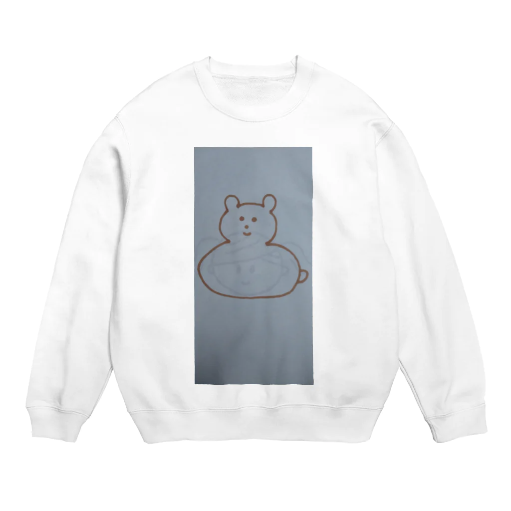 まるあるちのくままるっち Crew Neck Sweatshirt