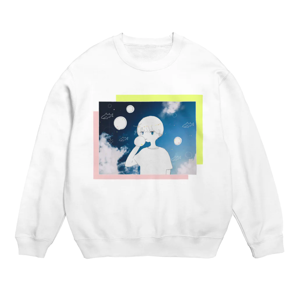 いちごやさんの晴天 Crew Neck Sweatshirt