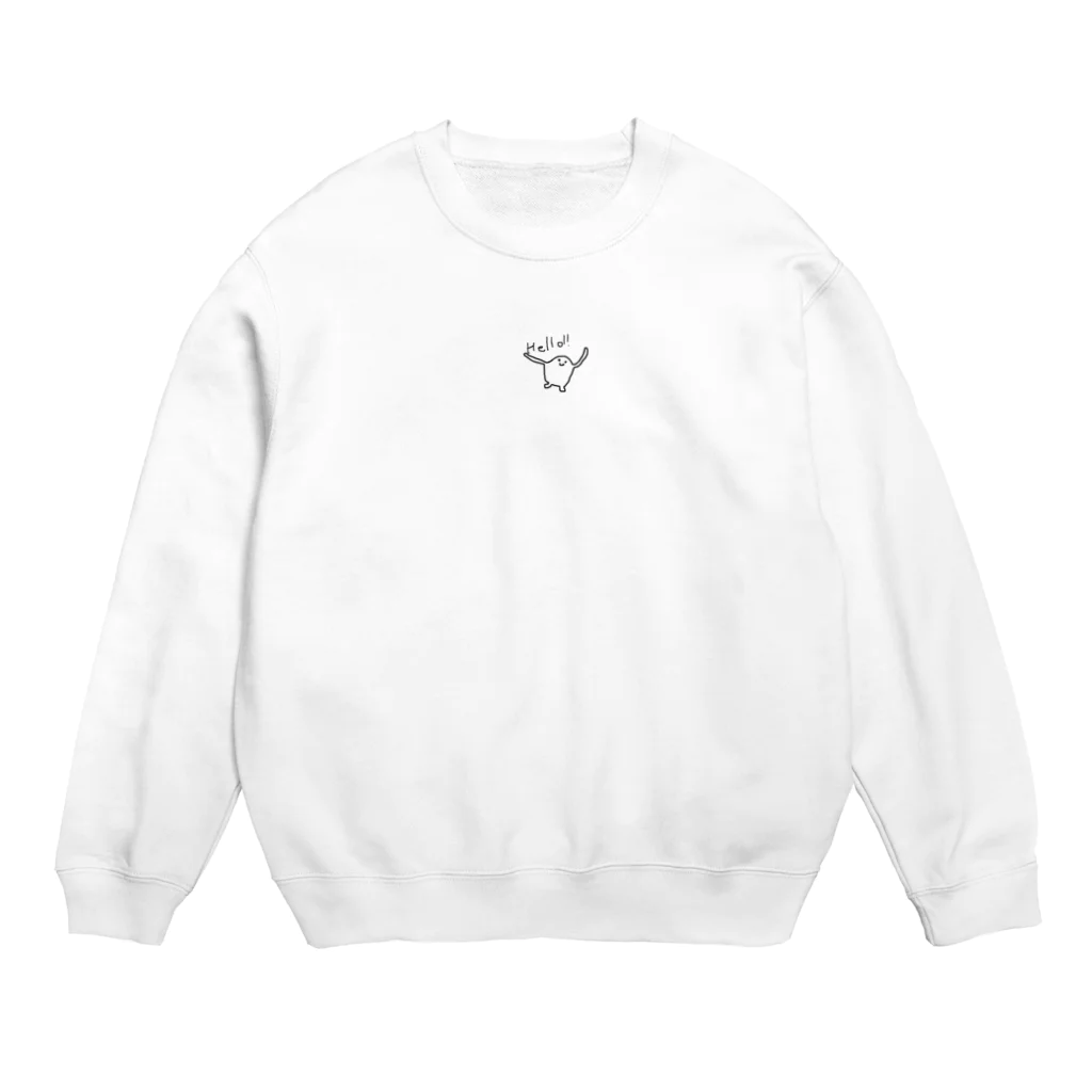 すまいるさん精製機のすまいるさんVer.Hallo  Crew Neck Sweatshirt