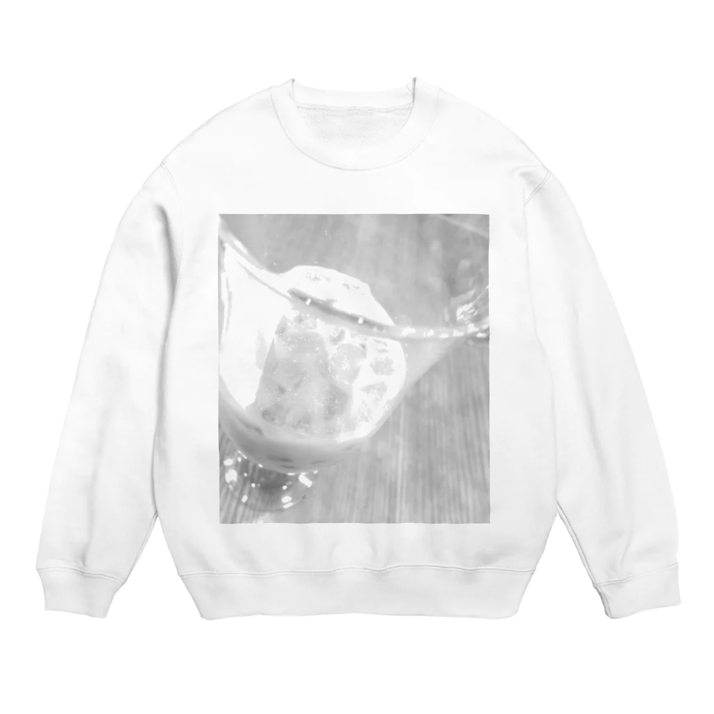 monocroのコップとあなた Crew Neck Sweatshirt