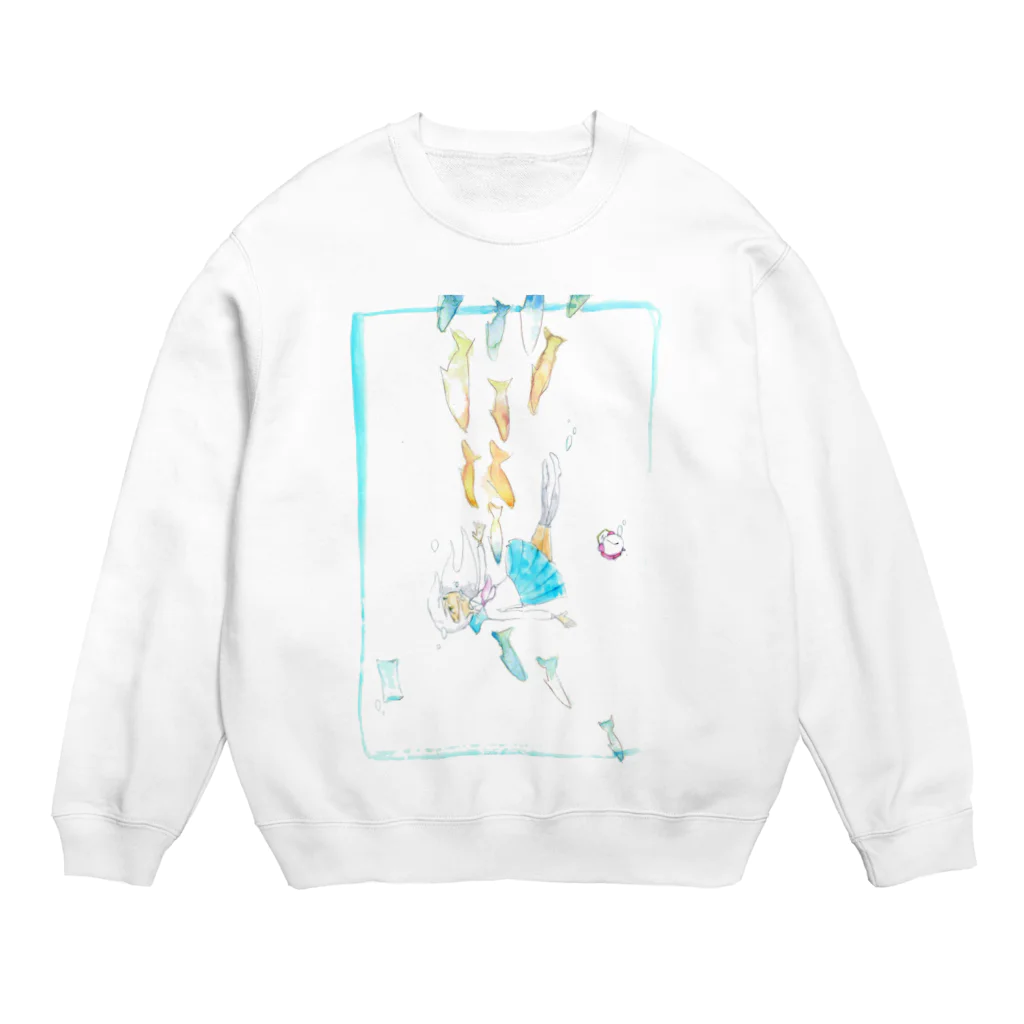 SBKNの「眠れない夜」 Crew Neck Sweatshirt