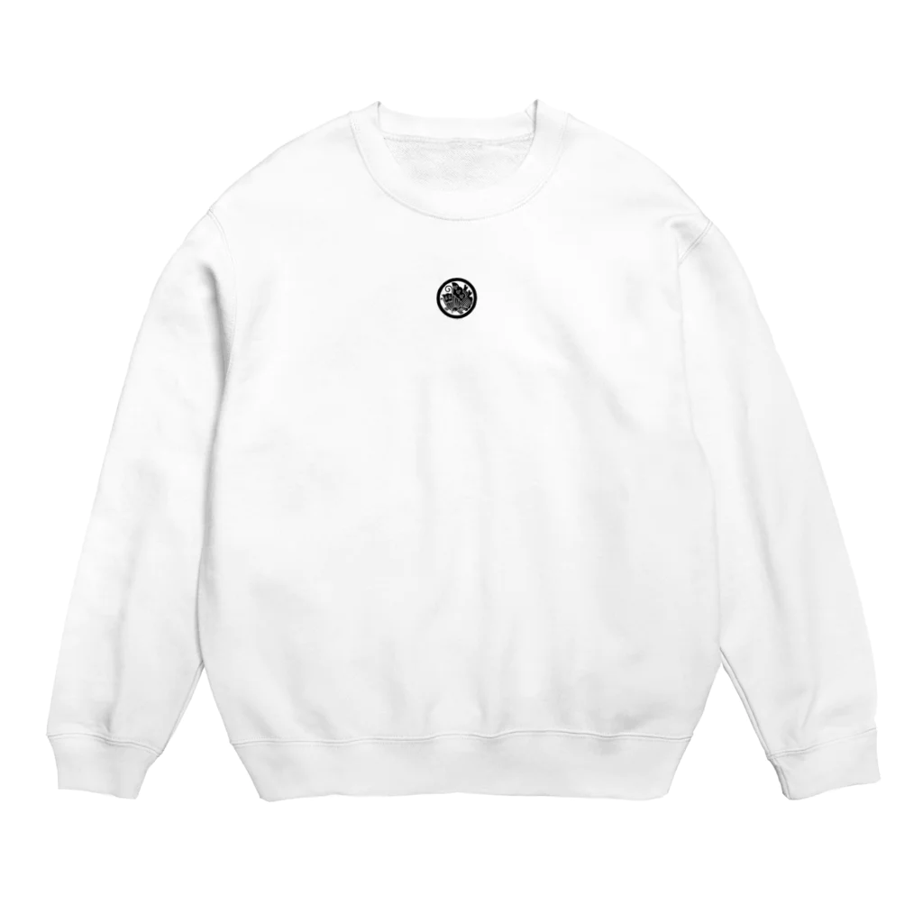 小松純也の小松家の家紋 Crew Neck Sweatshirt