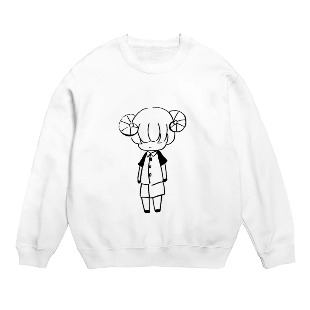 芋蔓式動物園のおひつじ Crew Neck Sweatshirt