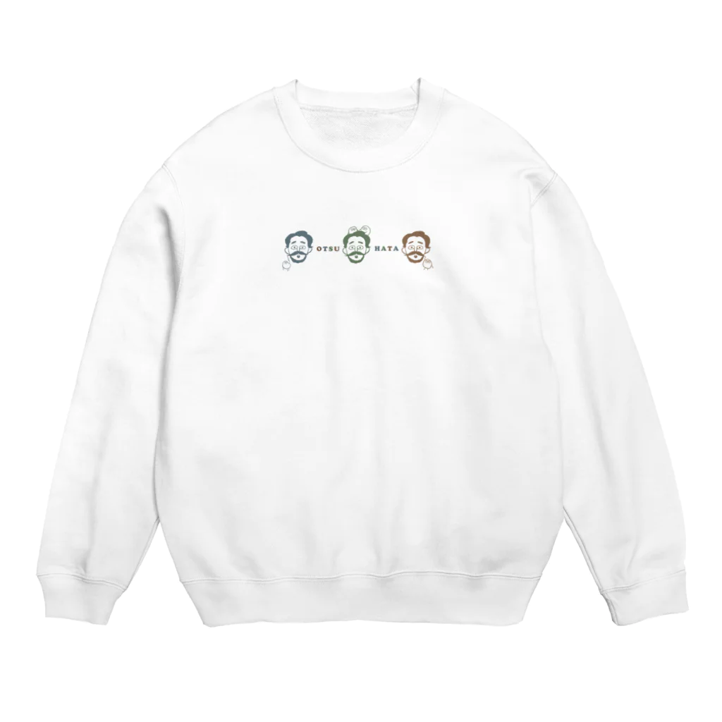 劇団ノーミーツのオツハタ（ちいさいオツハタ） Crew Neck Sweatshirt