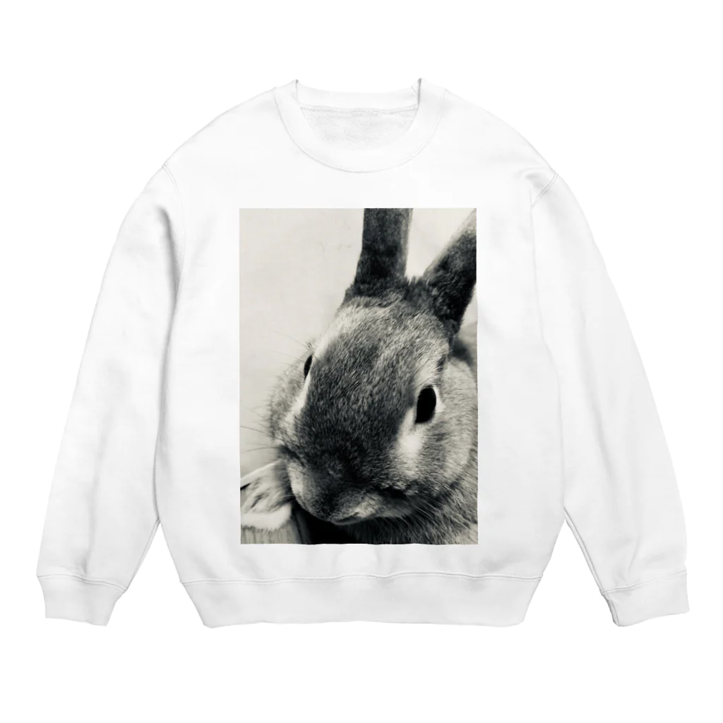 うさぎのお店.のうさぎのHamburg. Crew Neck Sweatshirt