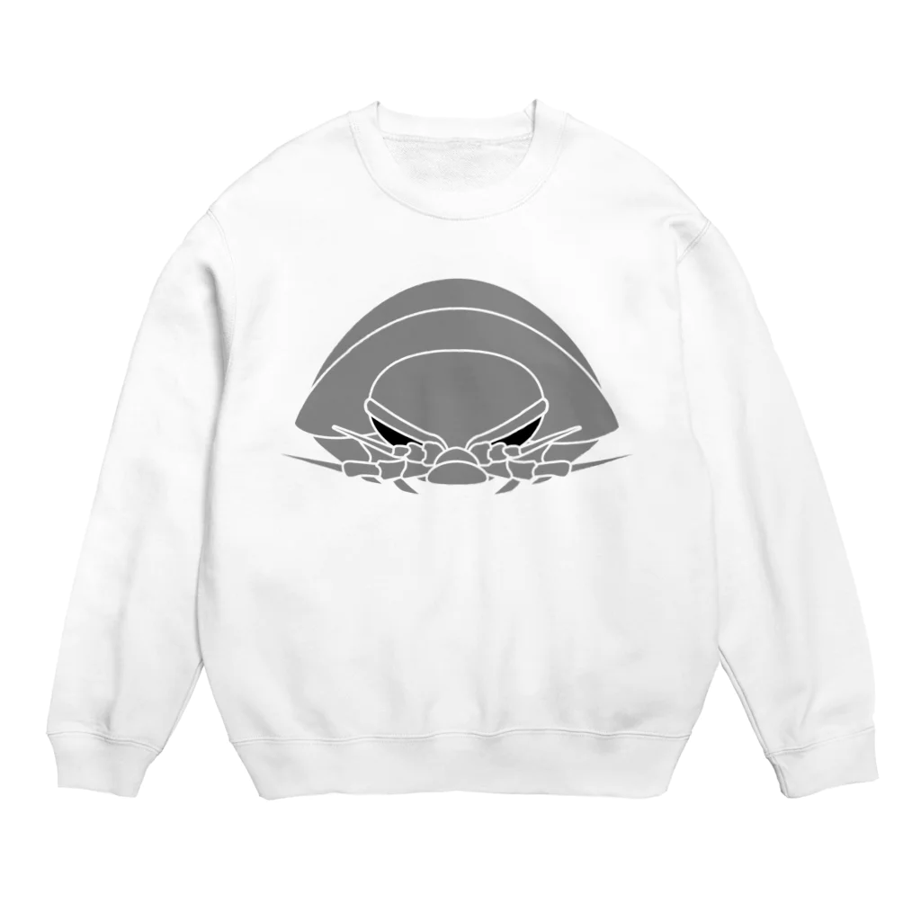 おととごと。深海生物とモルモットのお店のダイオウグソクムシ Crew Neck Sweatshirt