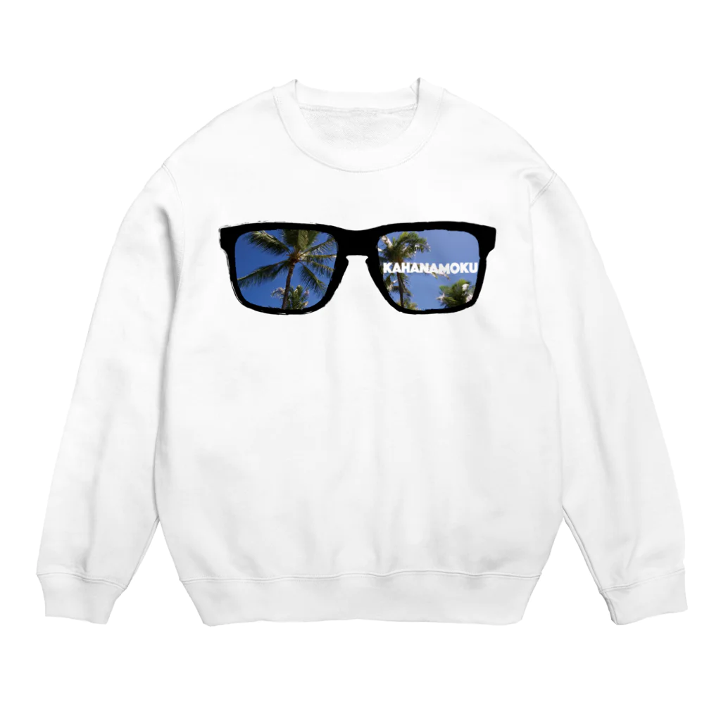 ultra marine yellow_storageのブライト カハナモク ビーチ Crew Neck Sweatshirt