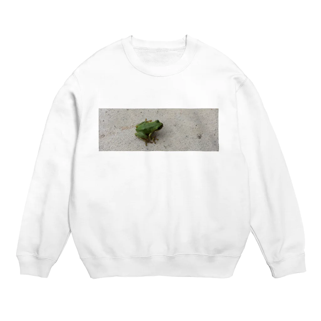 想い出shopの雨蛙。 Crew Neck Sweatshirt