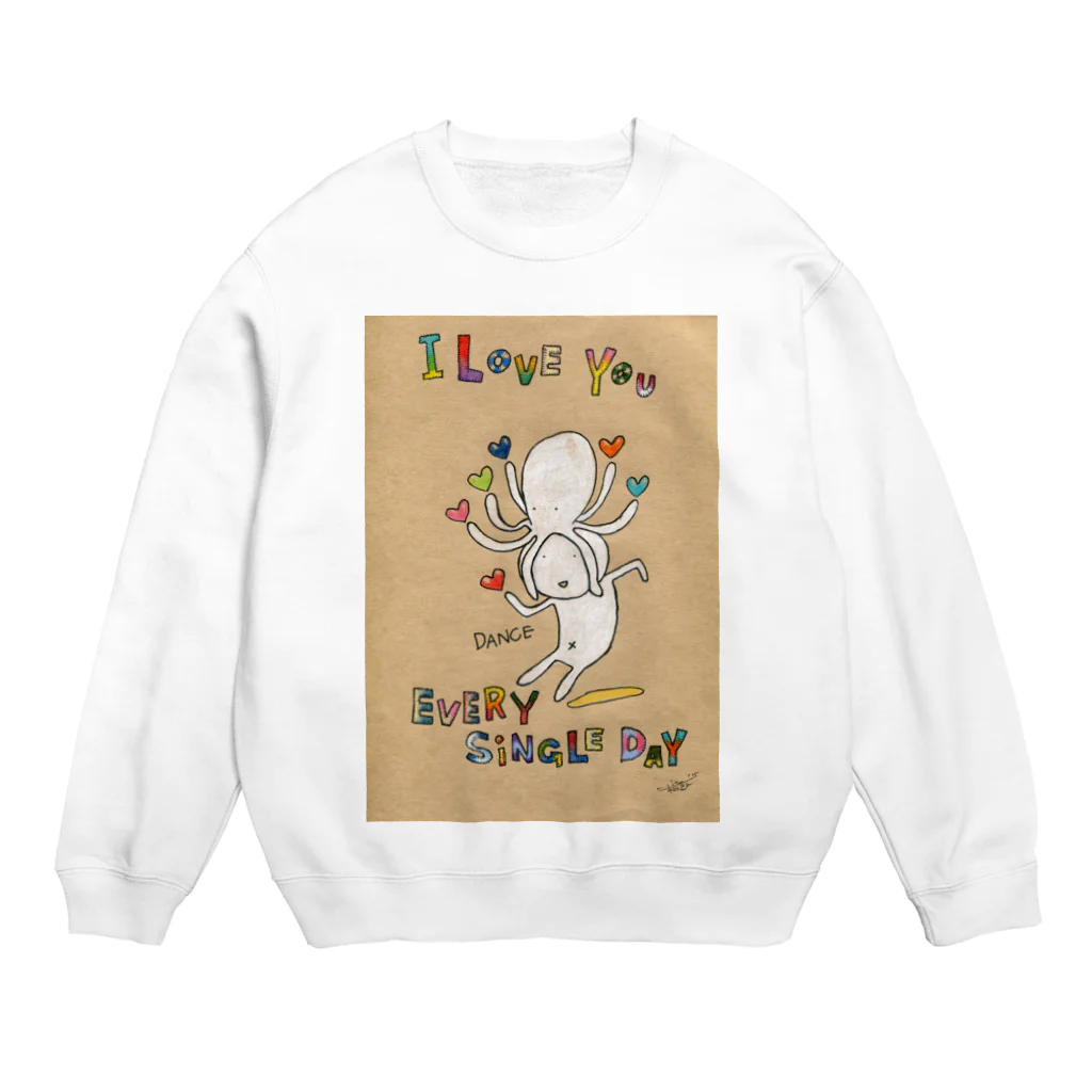 isakazuのevery single day of my life Crew Neck Sweatshirt