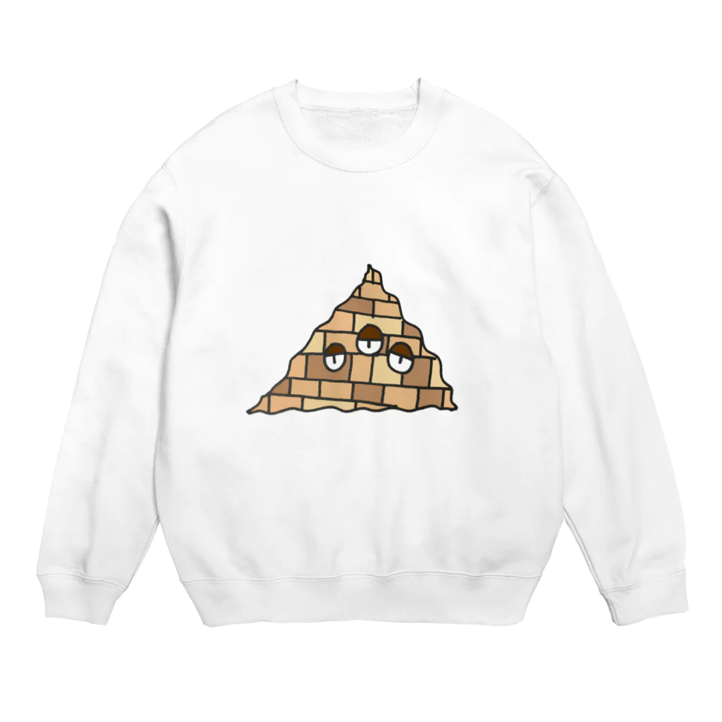 かなたのぬるいのﾋﾟﾊﾟﾈｽﾞﾐ Crew Neck Sweatshirt