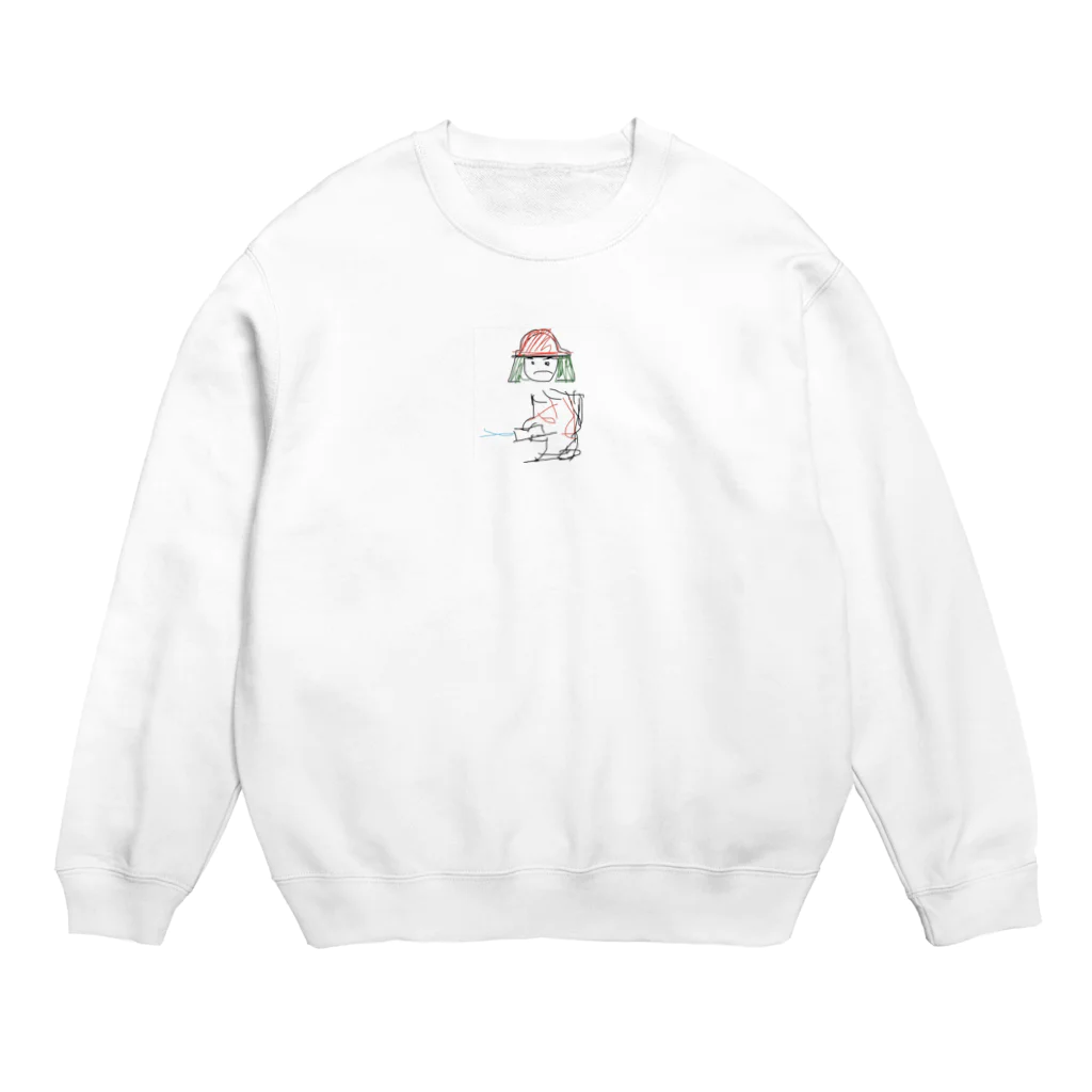 なかむらみほのしょうぼうしのとこえださん Crew Neck Sweatshirt