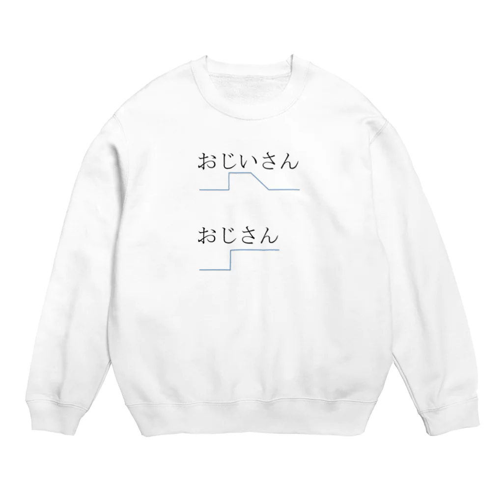 La Esponesaのおじいさん y おじさん Crew Neck Sweatshirt