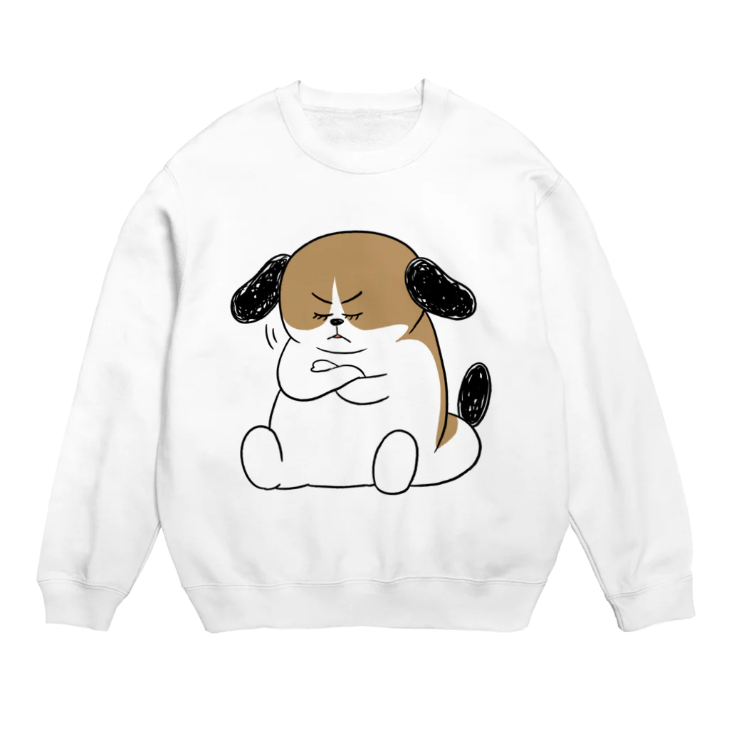 マツバラのもじゃまる納得 Crew Neck Sweatshirt