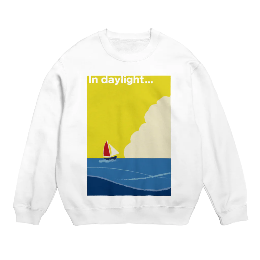 OMIKUJIの昼の海 Crew Neck Sweatshirt