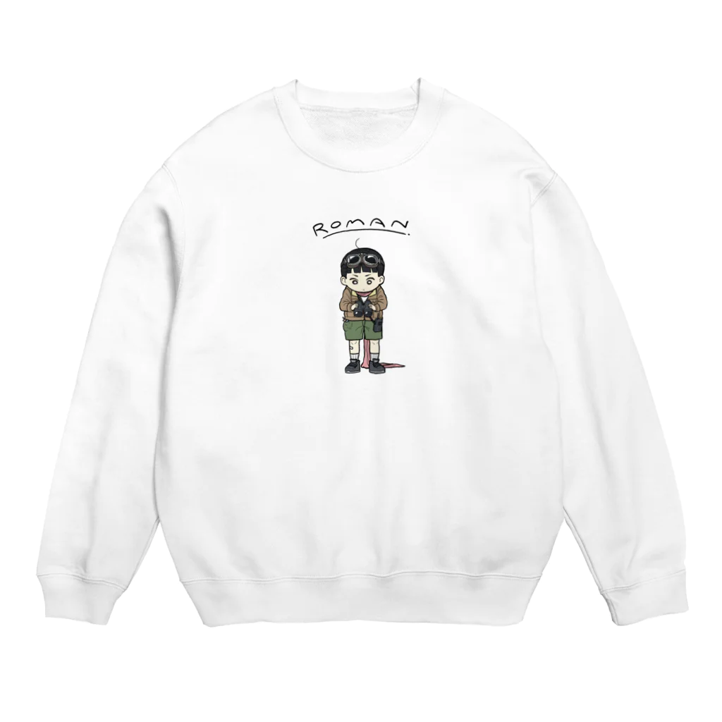 なかののROMAN Crew Neck Sweatshirt