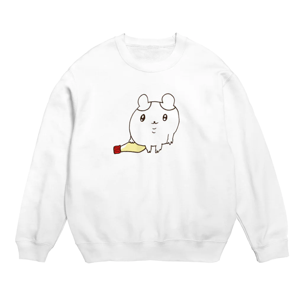 伊藤萌果のカオス屋さんのマヨラーはむはむ Crew Neck Sweatshirt